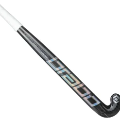Hockeystick-Brabo Traditional Carbon 90 Low Bow hockeystick black silver