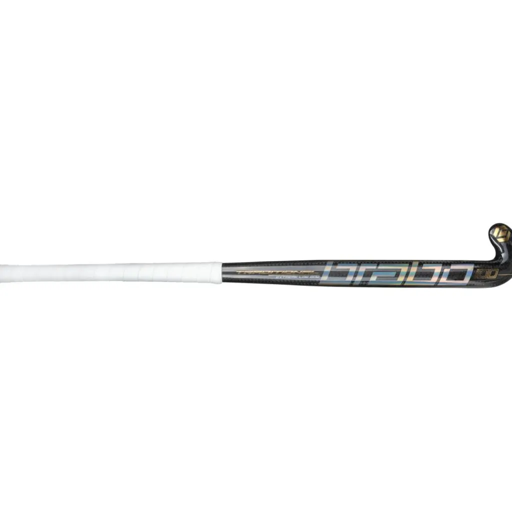 Brabo Traditional Carbon 100 Extreme Low Bow hockeystick black gold< Hockeystick