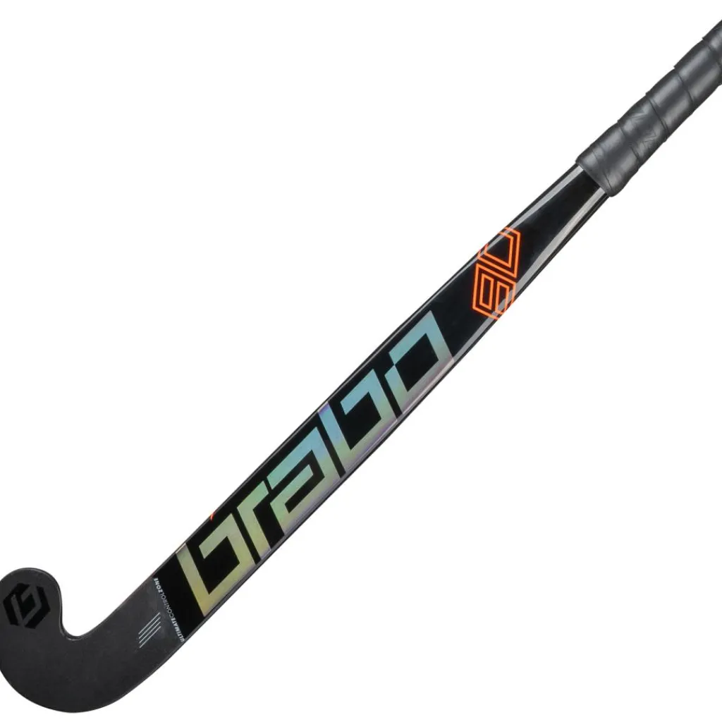 Brabo Traditional Carbon 80 Classic Curve hockeystick black orange< Hockeystick