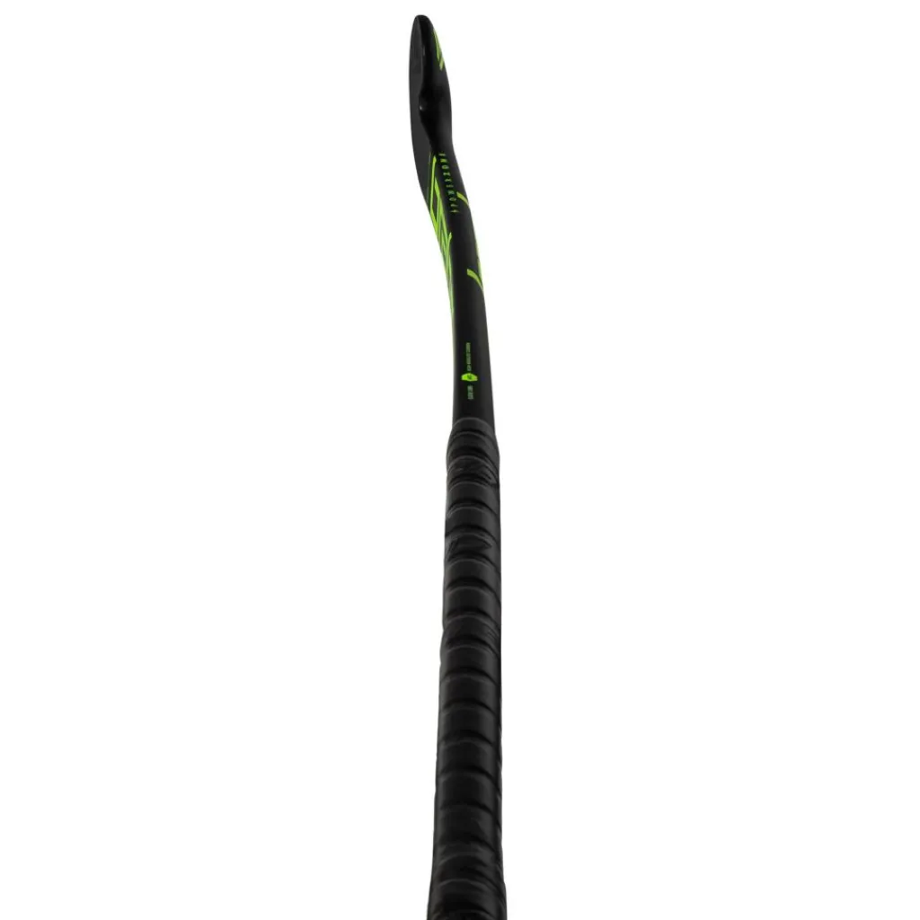 Brabo Traditional Carbon 60 Classic Curve hockeystick black neon green< Hockeystick