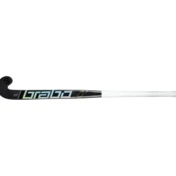 Hockeystick-Brabo Traditional Carbon 100 Low Bow hockeystick black gold