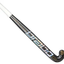 Hockeystick-Brabo Traditional Carbon 100 Low Bow hockeystick black gold