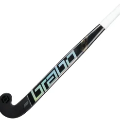Hockeystick-Brabo Traditional Carbon 100 Low Bow hockeystick black gold
