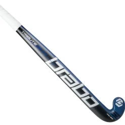 Brabo Tribute 50 Pro Bow hockeystick black navy - 36,5 inch< Hockeystick