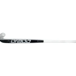 Brabo Tribute 10 Pro Bow hockeystick black grey - 36,5 inch< Hockeystick