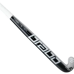Brabo Tribute 10 Pro Bow hockeystick black grey - 36,5 inch< Hockeystick