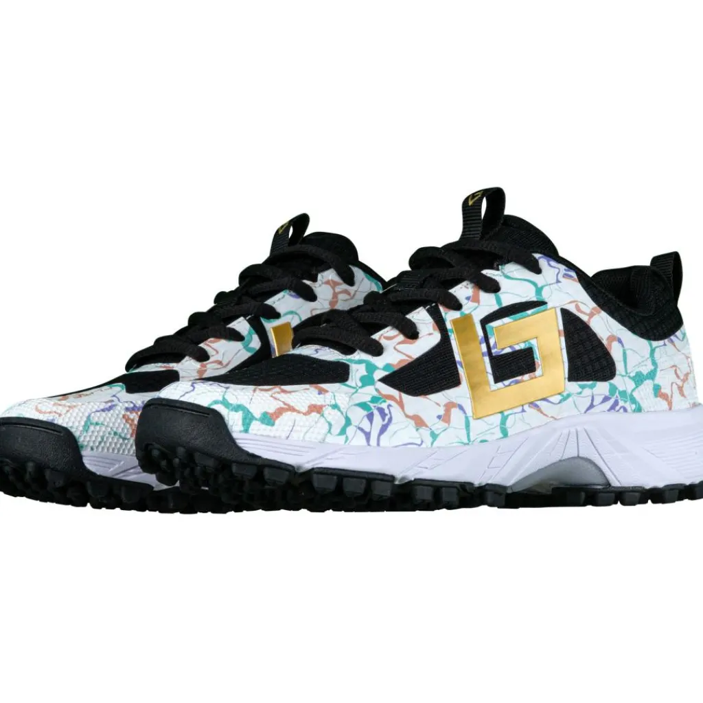 Hockeyschoenen-Brabo Tribute hockeyschoenen junior marble black