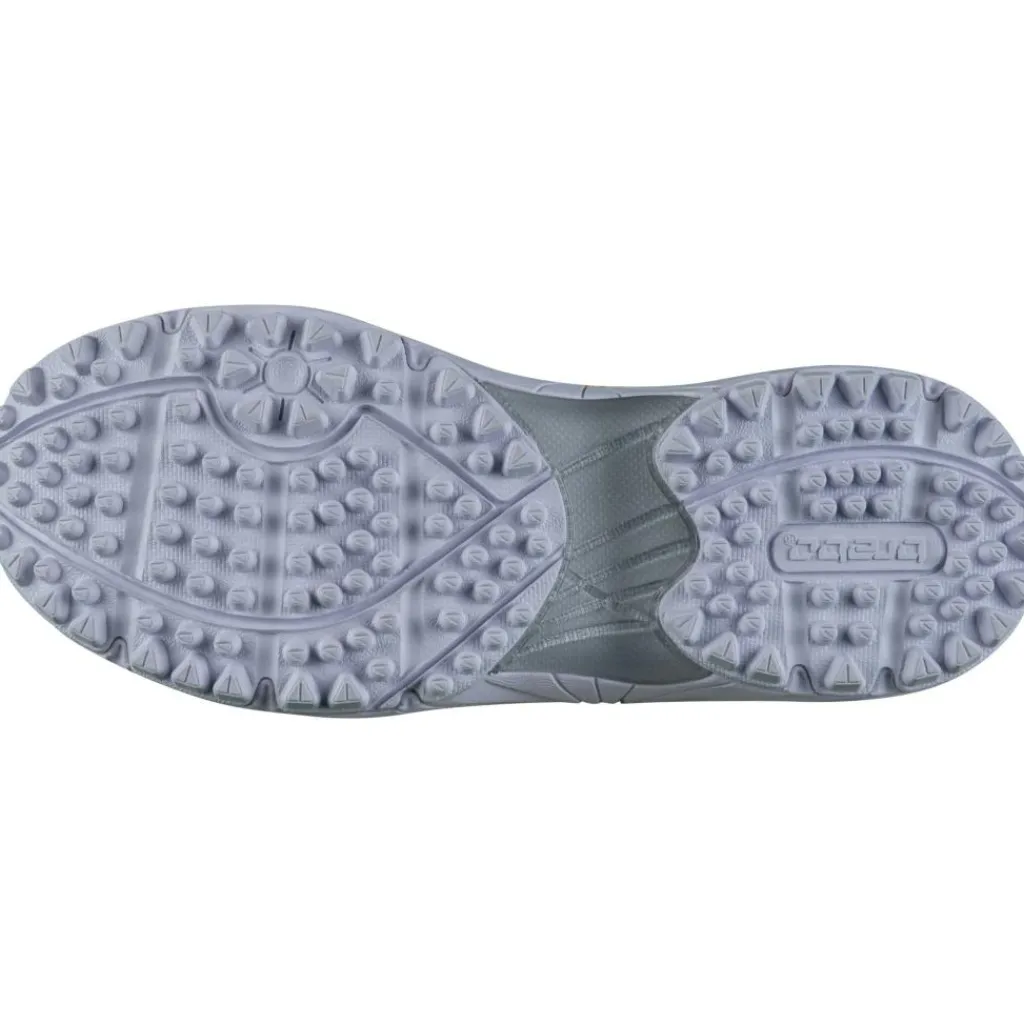 Brabo Tribute hockeyschoenen junior orange white inclusief slippers< Hockeyschoenen