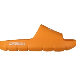 Brabo Tribute hockeyschoenen junior orange white inclusief slippers< Hockeyschoenen