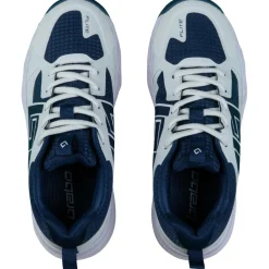 Hockeyschoenen-Brabo Tribute hockeyschoenen junior navy white inclusief slippers