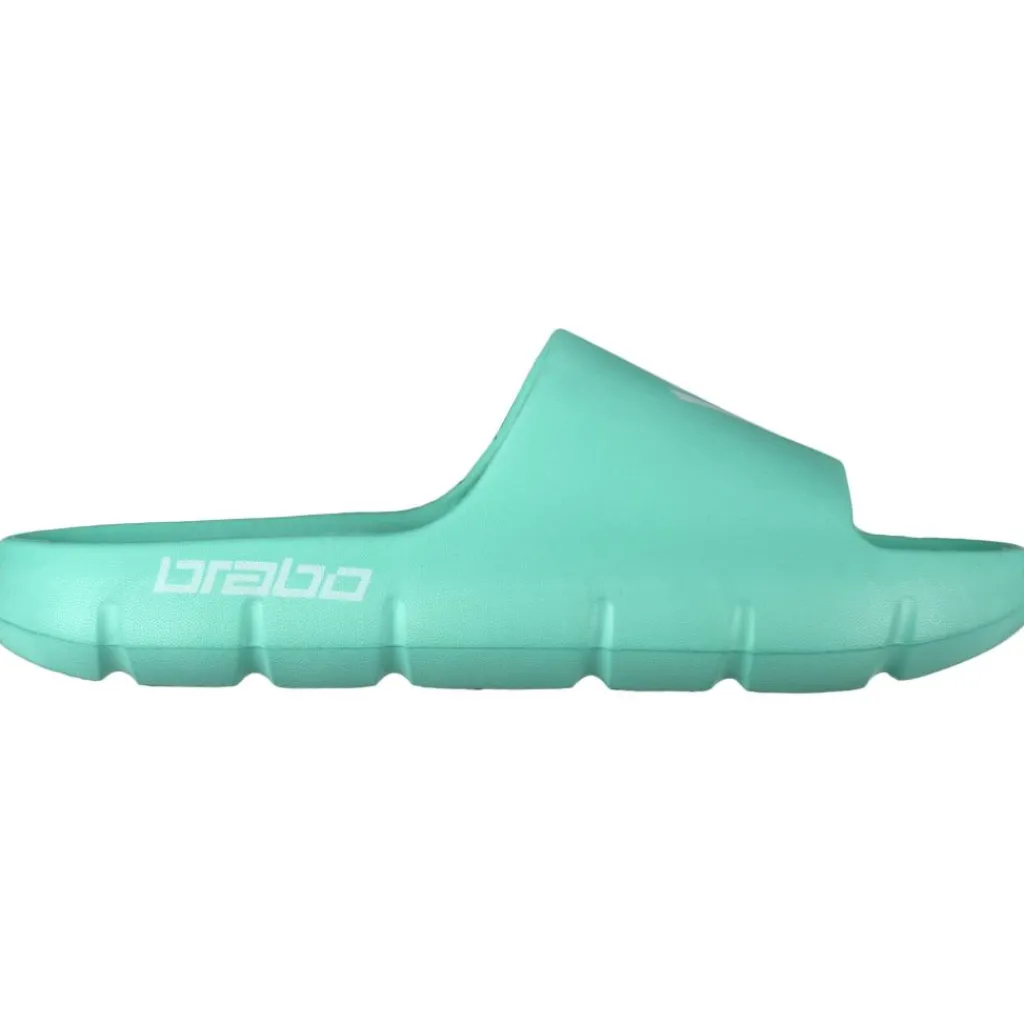 Brabo Tribute hockeyschoenen junior aqua white inclusief slippers< Hockeyschoenen