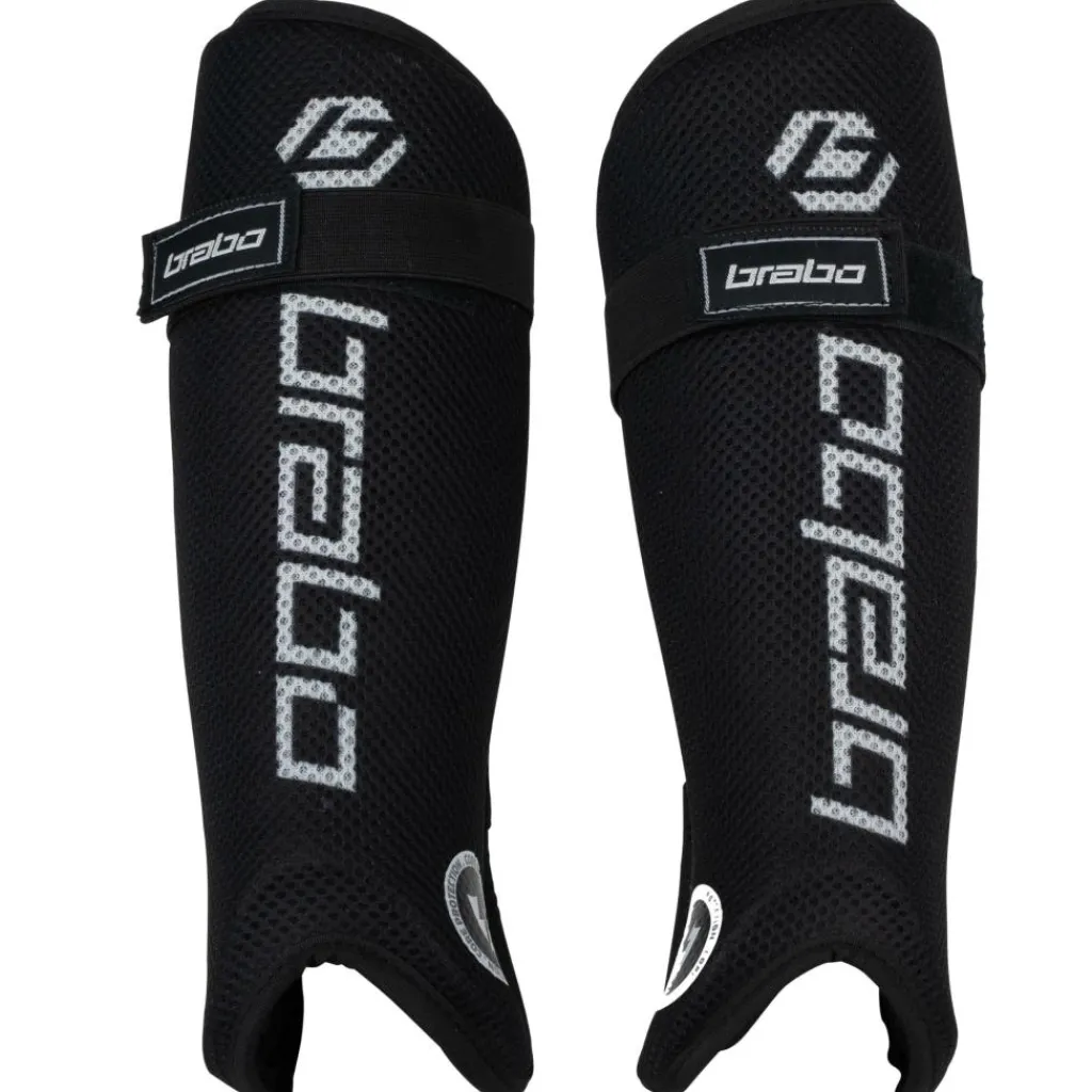 Hockey Bescherming-Brabo Tribute scheenbeschermers black white