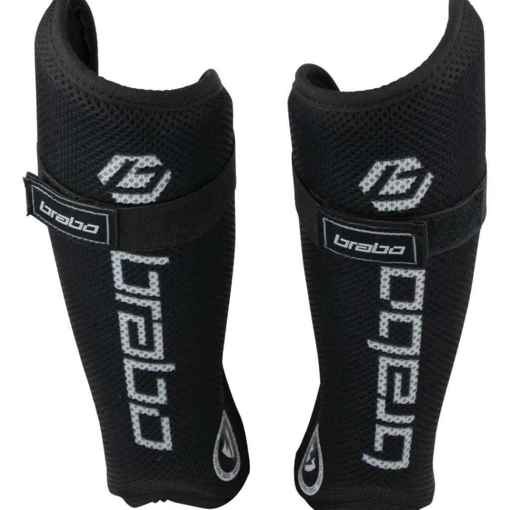 Hockey Bescherming-Brabo Tribute scheenbeschermers black white