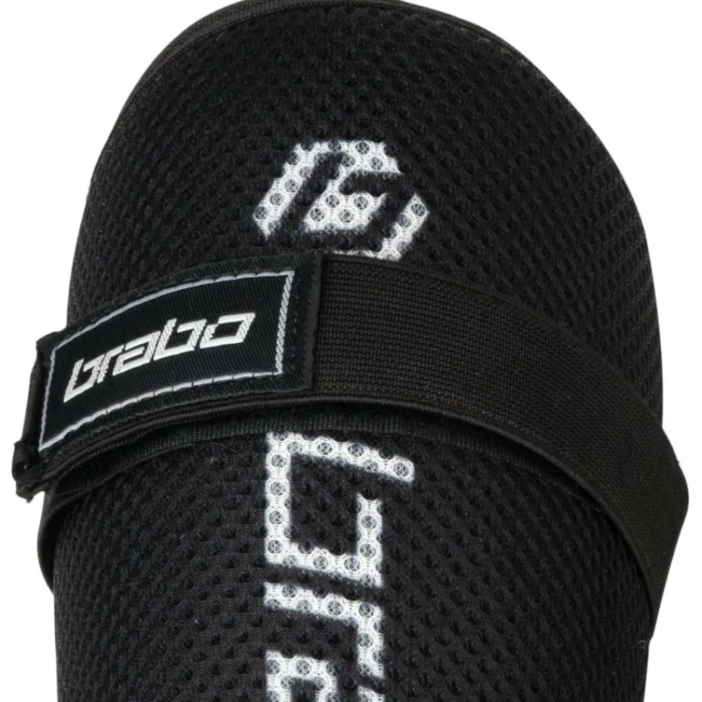 Hockey Bescherming-Brabo Tribute scheenbeschermers junior black white