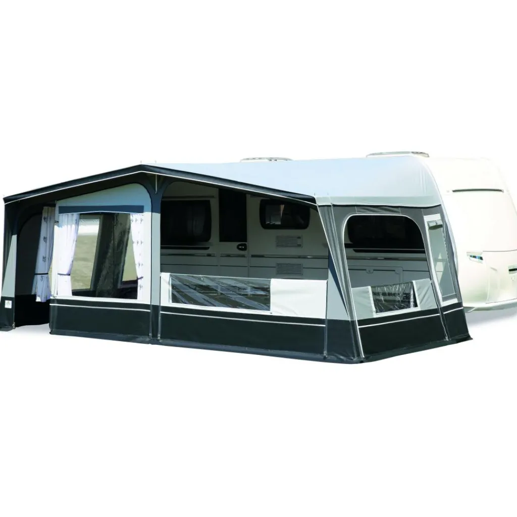 Brand Sevilla SR 300 voortent 28 mm staal frame PG anthracite grey< Voortent Caravan