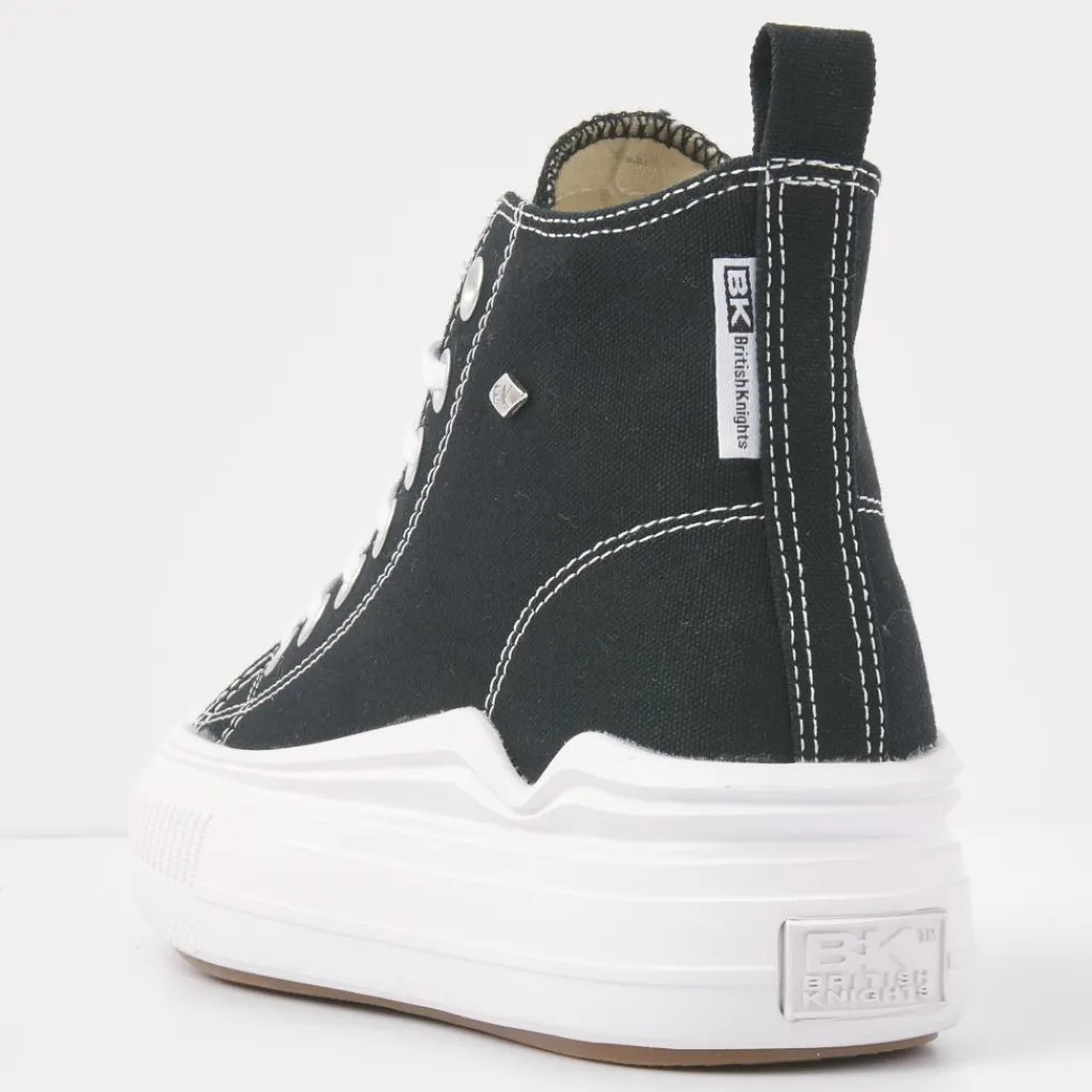 Schoenen-British Knights Kaya Flow Mid schoenen dames black