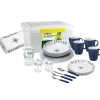 Brunner All Inclusive campingservies blue ocean 36-delig< Servies