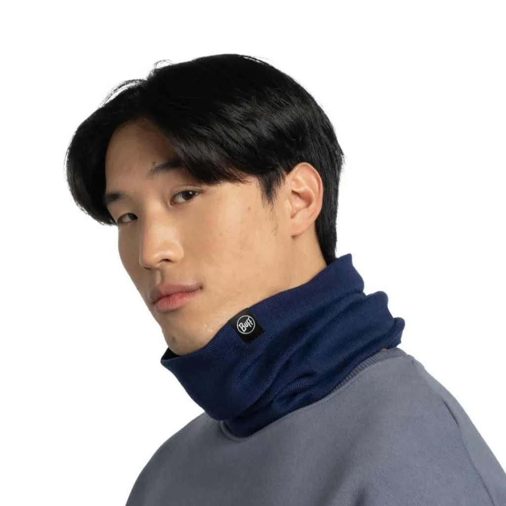 Sjaals|Wintersport-Buff Knitted col lilon midnight