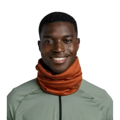 Sjaals|Wintersport-Buff Lightweight col solid cinnamon