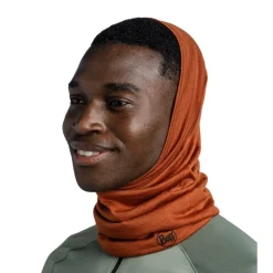 Sjaals|Wintersport-Buff Lightweight col solid cinnamon