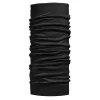 Sjaals|Wintersport-Buff Lightweight Merino Wool Tubular col solid black