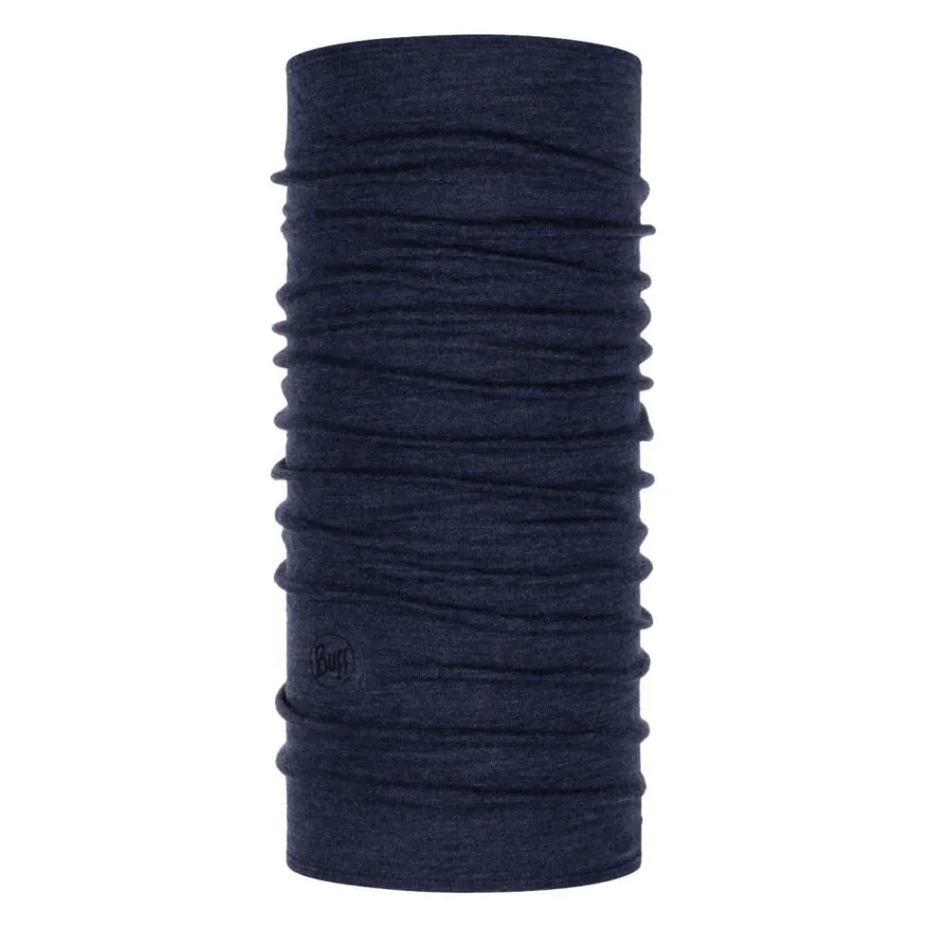 Buff Midweight Merino col night blue melange< Sjaals|Wintersport