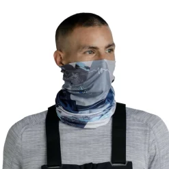 Buff ThermoNet col synth blue< Sjaals|Wintersport