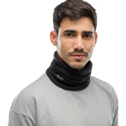 Sjaals|Wintersport-Buff Thermonet Tubular col solid black