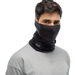 Sjaals|Wintersport-Buff Thermonet Tubular col solid black