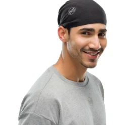 Sjaals|Wintersport-Buff Thermonet Tubular col solid black