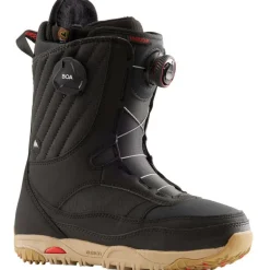 Snowboardschoenen|Wintersport-Burton Limelight BOA snowboardschoenen dames black brown