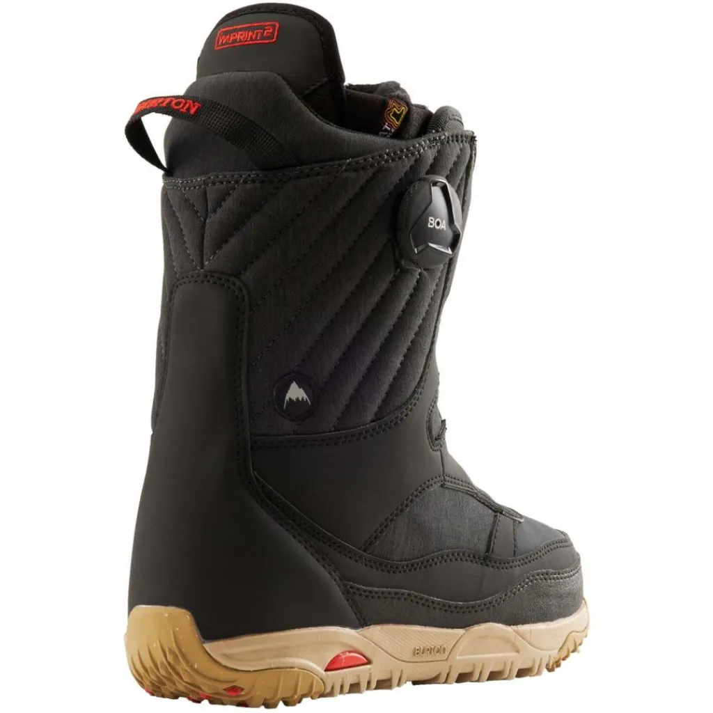 Snowboardschoenen|Wintersport-Burton Limelight BOA snowboardschoenen dames black brown