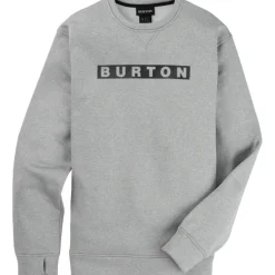 Ski Truien|Wintersport-Burton Oak sweater heren grey heather
