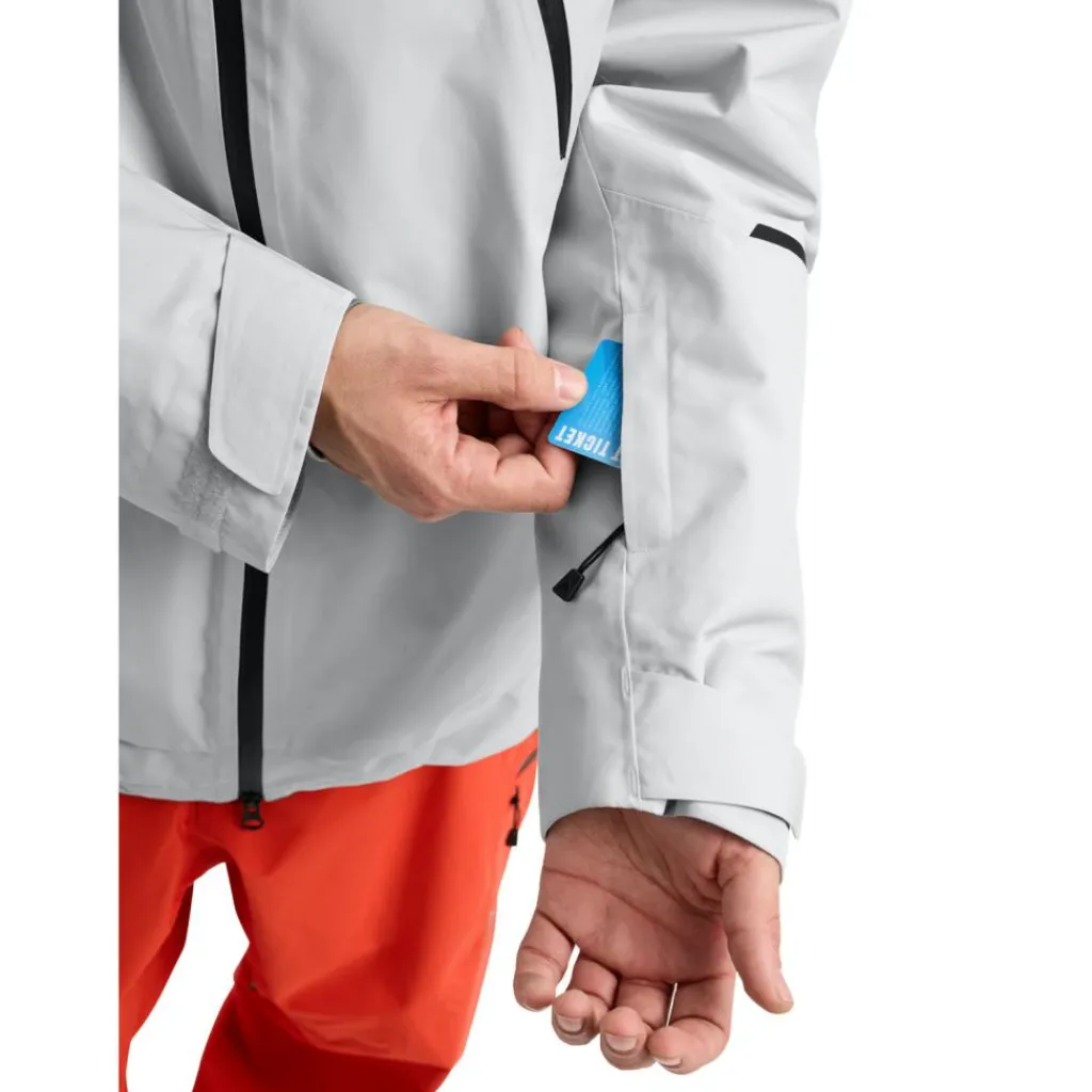 Ski Jassen|Wintersport-Burton Reserve GORE-TEX 2L Insulated winterjas heren grey cloud