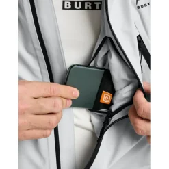 Ski Jassen|Wintersport-Burton Reserve GORE-TEX 2L Insulated winterjas heren grey cloud
