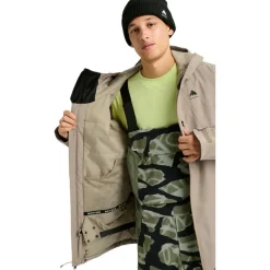 Burton Reserve 2L Insulated winterjas heren summit taupe< Ski Jassen|Wintersport