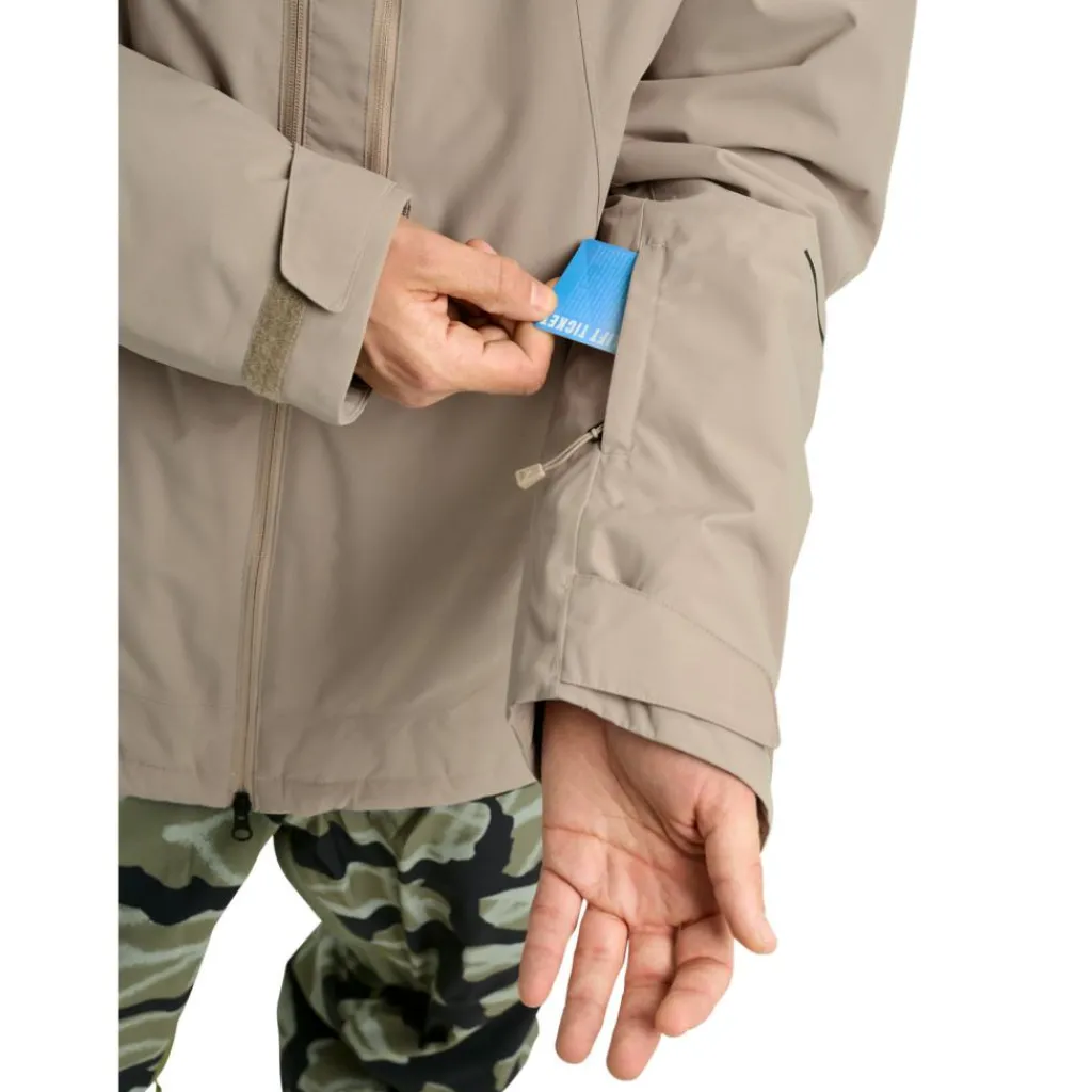 Burton Reserve 2L Insulated winterjas heren summit taupe< Ski Jassen|Wintersport