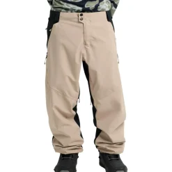 Skibroeken|Wintersport-Burton Reserve 2L Relaxed pants skibroek heren summit taupe true black