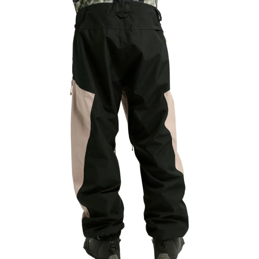 Skibroeken|Wintersport-Burton Reserve 2L Relaxed pants skibroek heren summit taupe true black