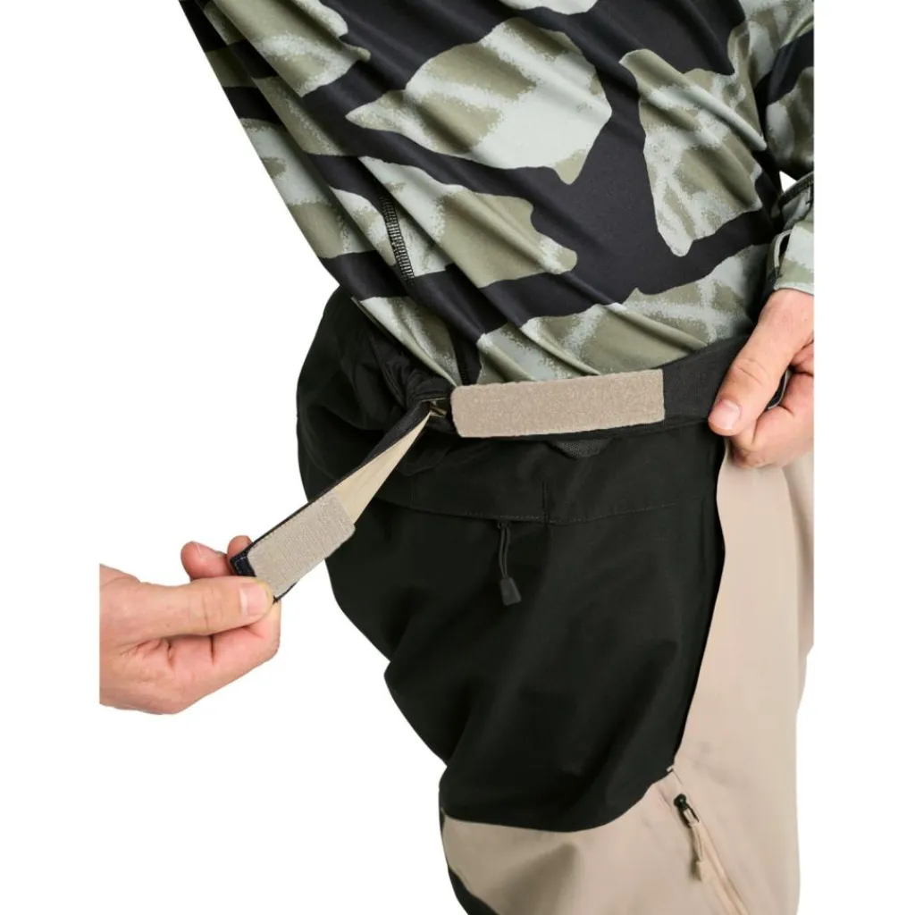 Skibroeken|Wintersport-Burton Reserve 2L Relaxed pants skibroek heren summit taupe true black