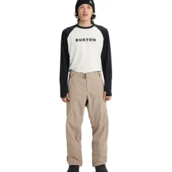 Skibroeken|Wintersport-Burton Reserve 2L skibroek heren summit taupe