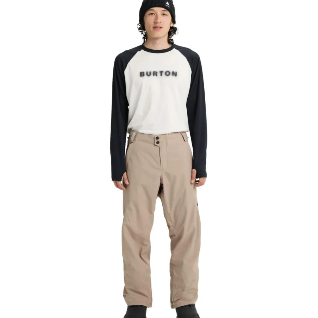 Skibroeken|Wintersport-Burton Reserve 2L skibroek heren summit taupe