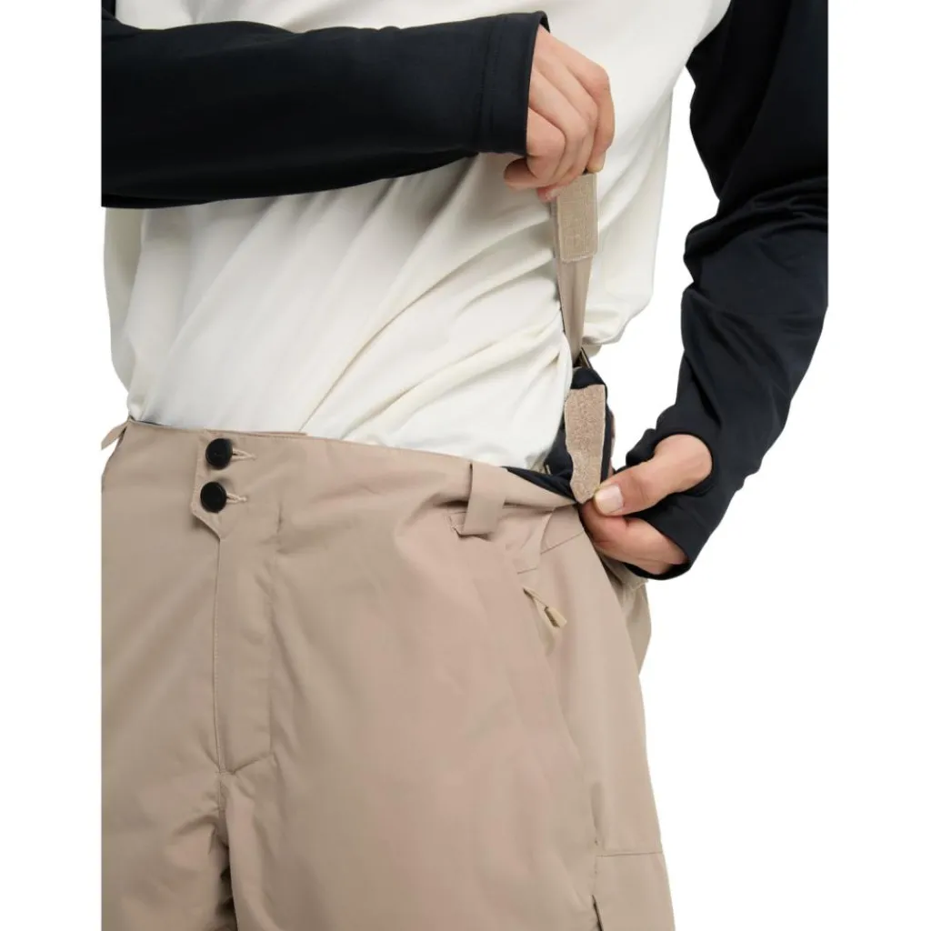 Skibroeken|Wintersport-Burton Reserve 2L skibroek heren summit taupe