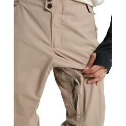 Skibroeken|Wintersport-Burton Reserve 2L skibroek heren summit taupe