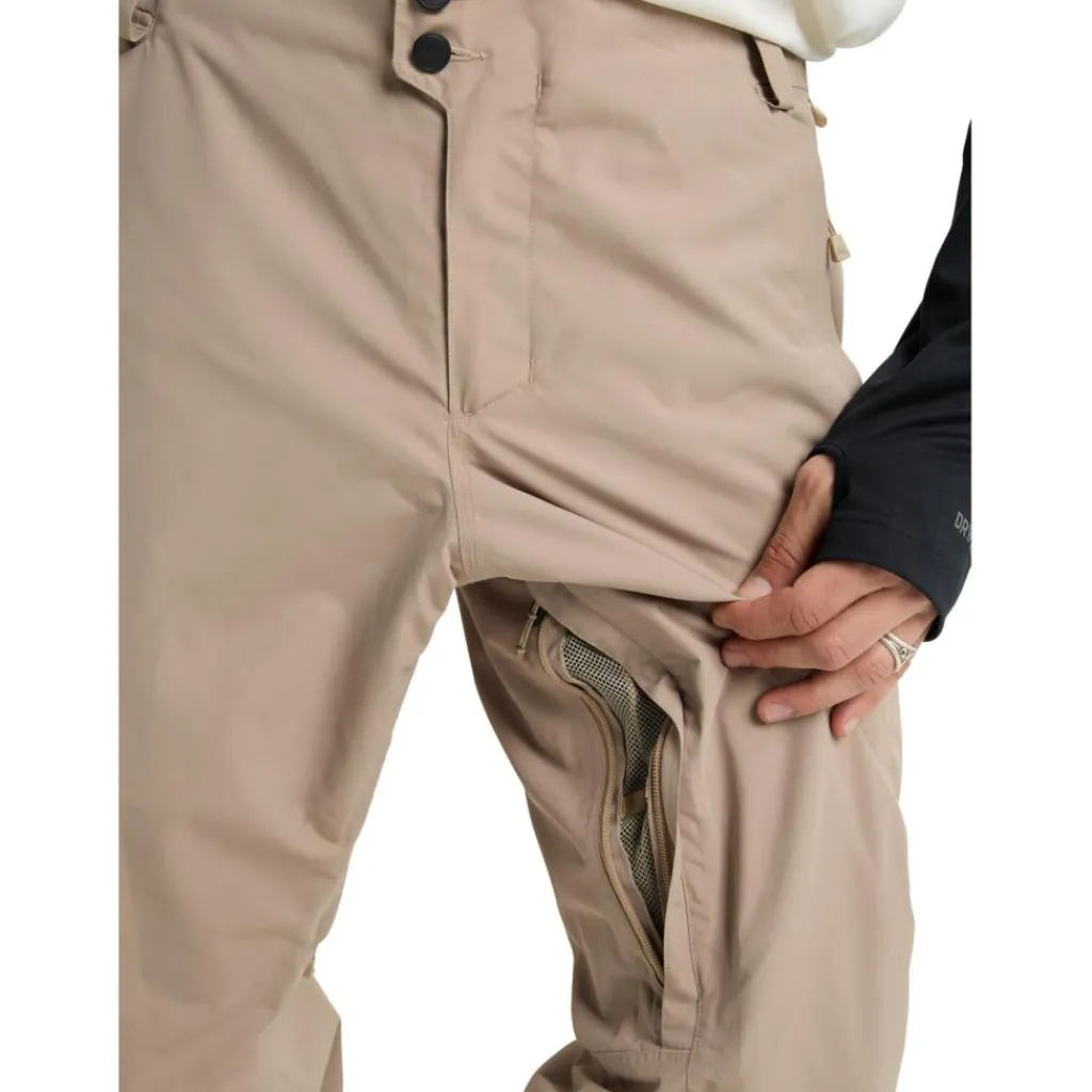 Skibroeken|Wintersport-Burton Reserve 2L skibroek heren summit taupe