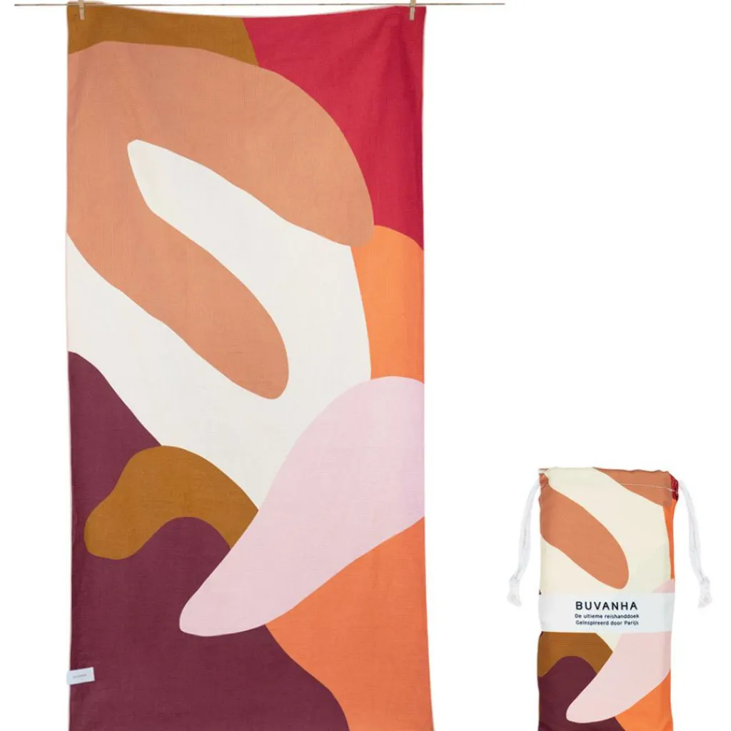 Buvanha Paris 01 strandlaken 200 x 90 cm< Strandlaken