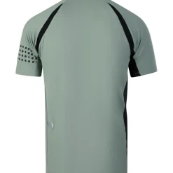 By VP  8100620 padel shirt heren green< Tenniskleding