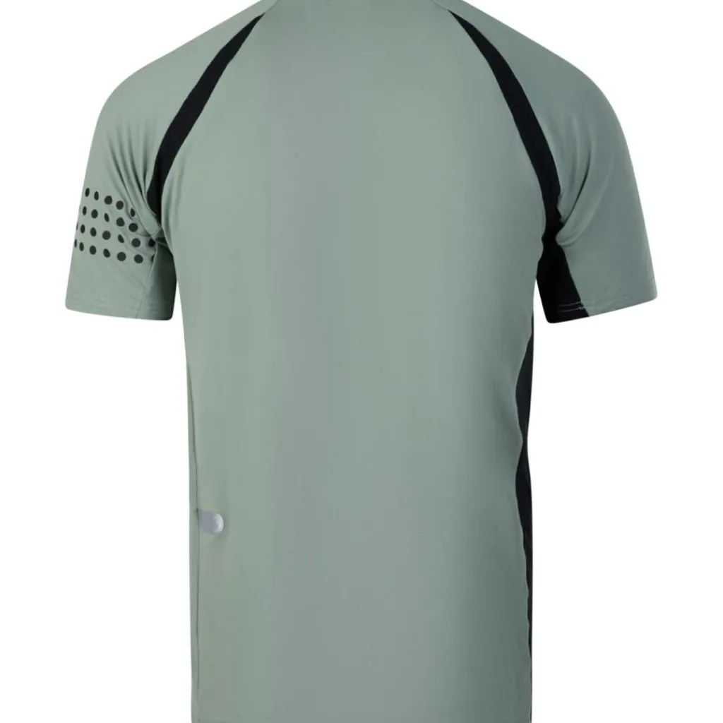By VP 8100620 padel shirt heren green< Tenniskleding