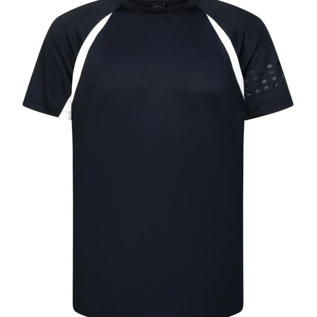Tenniskleding-By VP 8100720 padel shirt heren black