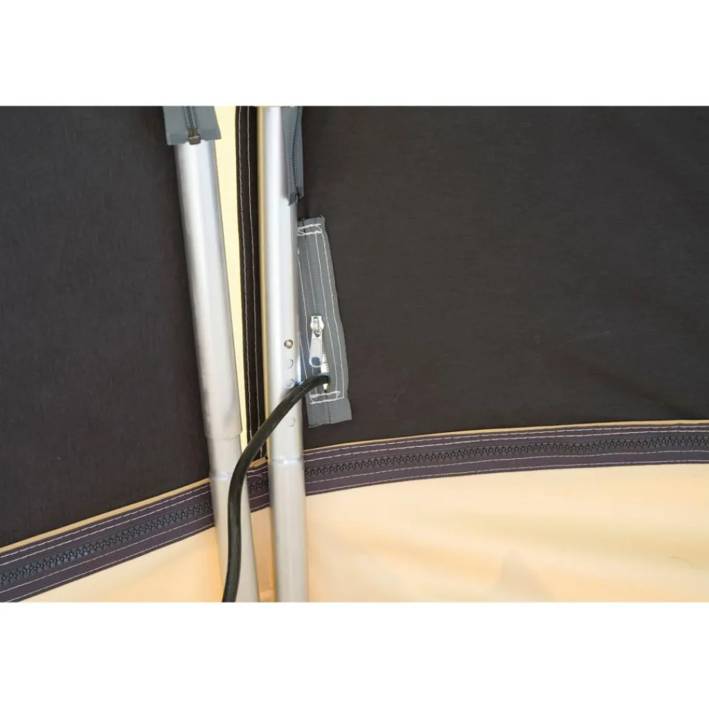 Tunneltenten|Koepeltenten-Cabanon Biscaya 440 All Season vario tunneltent beige